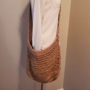 Fair trade crochet crossbody